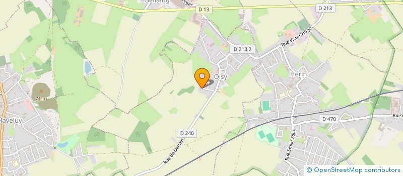 localisation de l'entreprise SCI GATIER  OISY