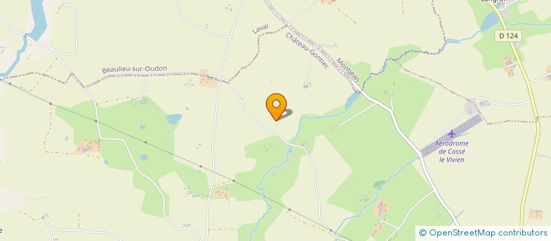 localisation de l'entreprise SCI GATILE  COSSE LE VIVIEN