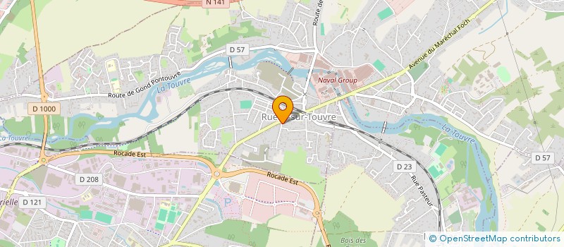 localisation de l'entreprise SCI GATINAUD PERE ET FILS  MAGNAC-SUR-TOUVRE