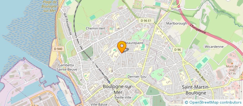 localisation de l'entreprise SCI GATOUX à BOULOGNE-SUR-MER