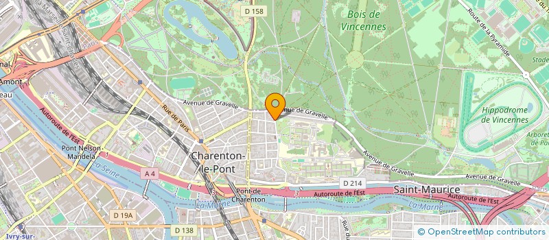 localisation de l'entreprise SCI GATTACA à SAINT-MAURICE
