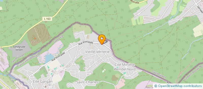 localisation de l'entreprise SCI GATTACA  PETITE-ROSSELLE