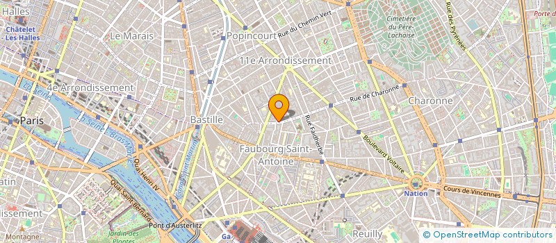 localisation de l'entreprise SCI GATTOLIN NICOLAS  PARIS