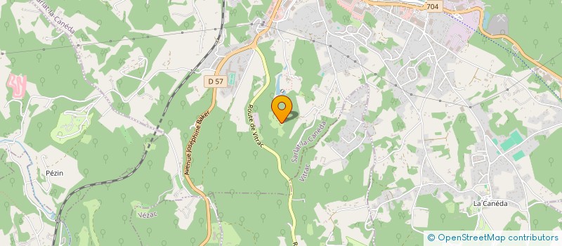 localisation de l'entreprise SCI GAUBERT  SARLAT-LA-CANEDA