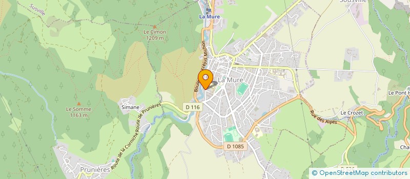 localisation de l'entreprise SCI GAUCHAT  LA MURE