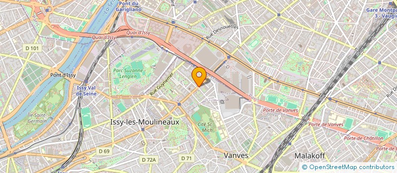 localisation de l'entreprise SCI GAUCHER à ISSY-LES-MOULINEAUX