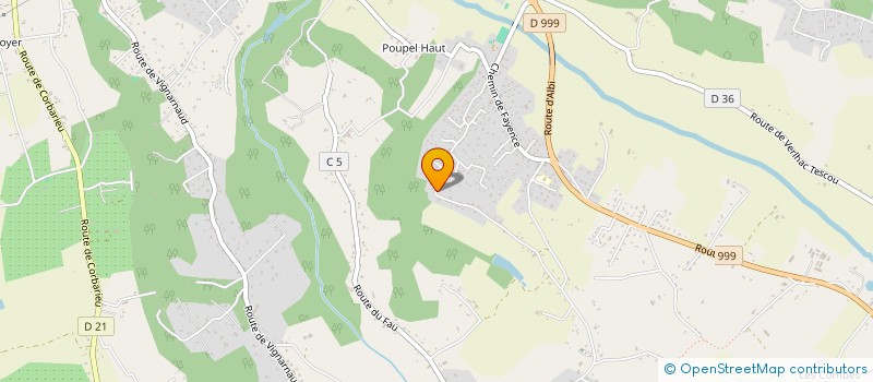 localisation de l'entreprise SCI GAUDIN  MONTAUBAN