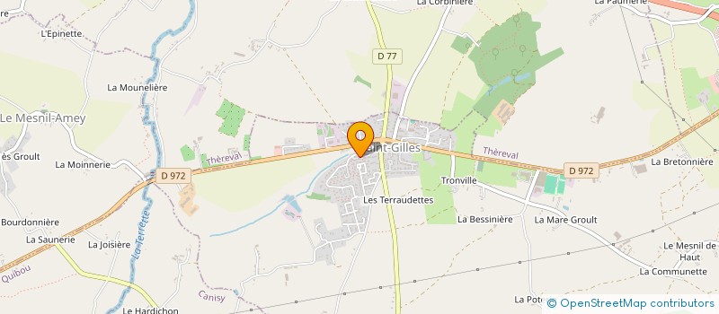 localisation de l'entreprise SCI GAUDIN B. à SAINT-GILLES