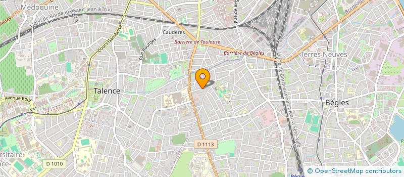 localisation de l'entreprise SCI GAUEMA à BEGLES