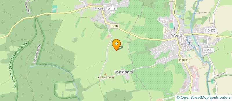 localisation de l'entreprise SCI GAUFRETTE ET CIE  WOERTH