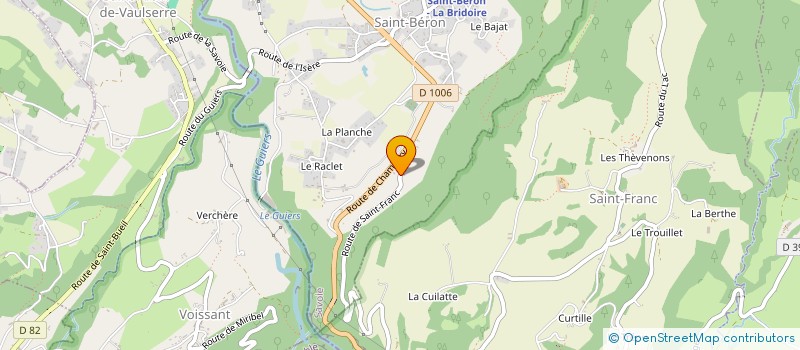 localisation de l'entreprise SCI GAUGUIN  SAINT-BERON