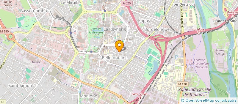 localisation de l'entreprise SCI GAUGUIN à TOULOUSE