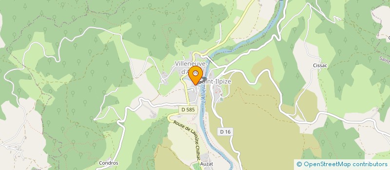 localisation de l'entreprise SCI GAULTIER MARCHAND  VILLENEUVE-D'ALLIER