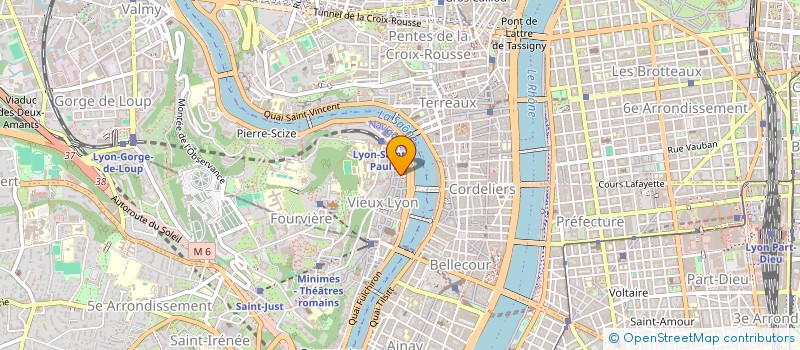 localisation de l'entreprise SCI GAURENT  LYON