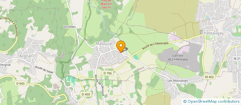 localisation de l'entreprise SCI GAURUS  MALAUZAT