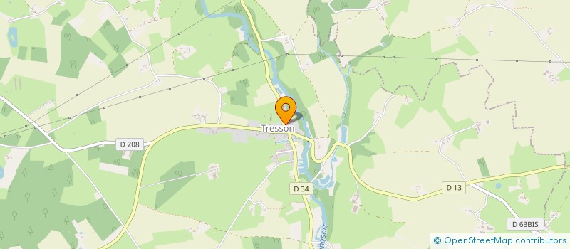 localisation de l'entreprise SCI GAUTA  TRESSON