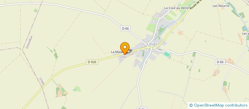 localisation de l'entreprise SCI GAUTEON à LINIEZ