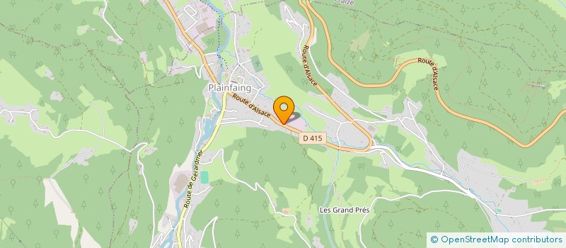 localisation de l'entreprise SCI GAUTHEROT LOC  PLAINFAING