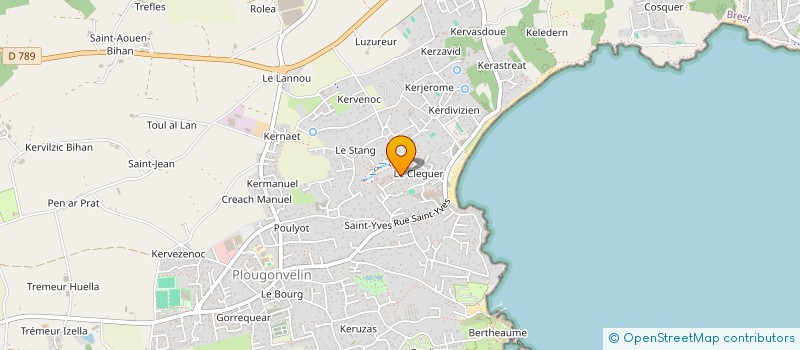 localisation de l'entreprise SCI GAUTHIE  PLOUGONVELIN