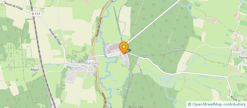 localisation de l'entreprise SCI GAUTHIE-PACCAUD  CLUNY