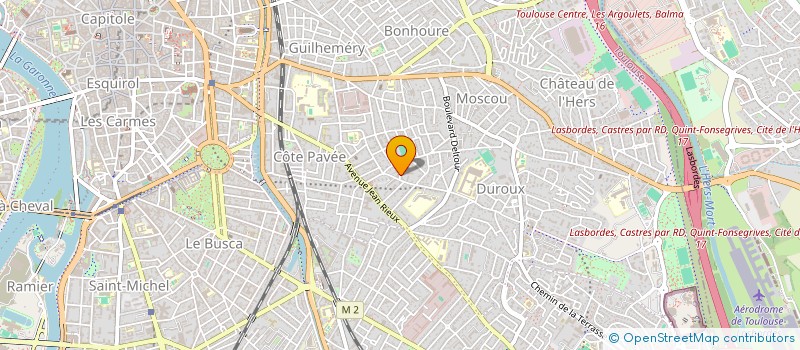 localisation de l'entreprise SCI GAUTHIER à TOULOUSE