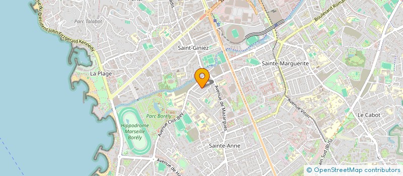 localisation de l'entreprise SCI GAUTHIER à MARSEILLE