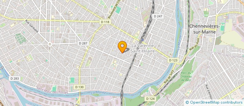 localisation de l'entreprise SCI GAUTHIER BAYLE à SAINT-MAUR-DES-FOSSES