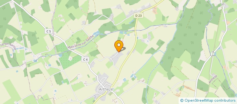 localisation de l'entreprise SCI GAUTHIER FS  COURCELLES-LA-FORET