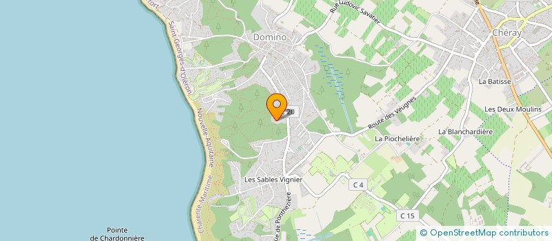 localisation de l'entreprise SCI GAUTHIER INVESTISSEMENT  SAINT-GEORGES-D'OLERON