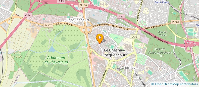 localisation de l'entreprise SCI GAUTIER  VIROFLAY