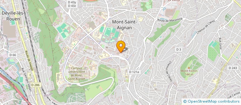 localisation de l'entreprise SCI GAUTIER  MONT-SAINT-AIGNAN