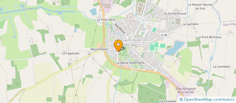 localisation de l'entreprise SCI GAUTIER  SAINT-PERE-EN-RETZ