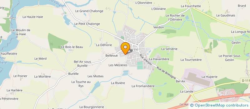 localisation de l'entreprise SCI GAUTIER  SAINT-M'HERVE