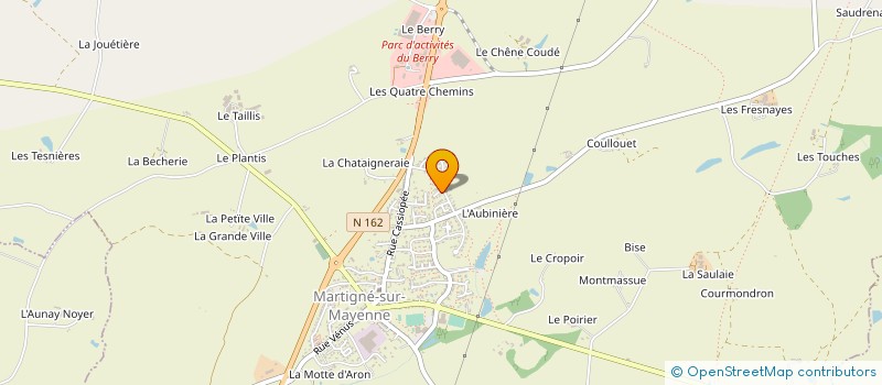 localisation de l'entreprise SCI GAUTIER FOUCHER  MARTIGNE-SUR-MAYENNE