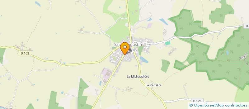 localisation de l'entreprise SCI GAUTIER-GASNIER  SAINT-AUGUSTIN-DES-BOIS