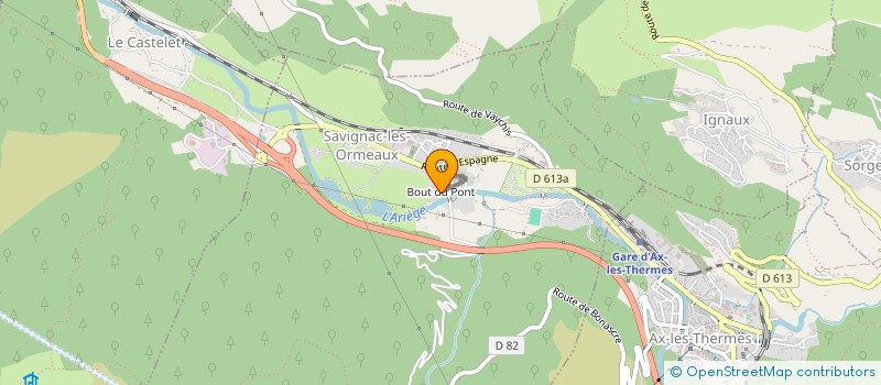 localisation de l'entreprise SCI GAUTIER-HERVE à SAVIGNAC-LES-ORMEAUX