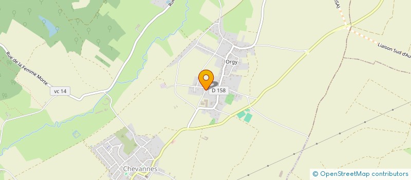 localisation de l'entreprise SCI GAUTIER IMMO  CHEVANNES