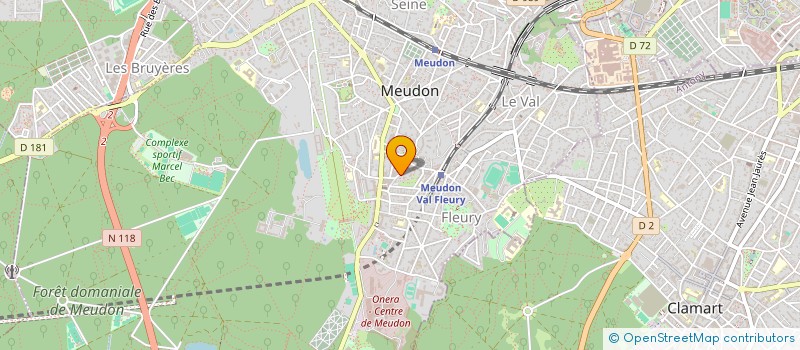 localisation de l'entreprise SCI GAUTIER IMMOBILIER à MEUDON