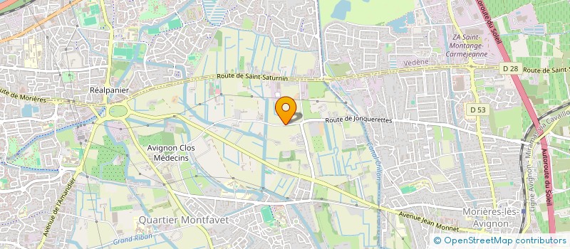 localisation de l'entreprise SCI GAUTIER INVESTISSEMENT  AVIGNON