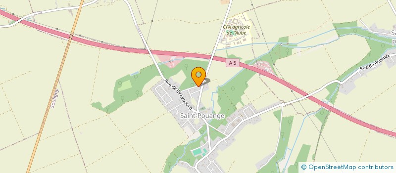 localisation de l'entreprise SCI GAUTIER REIMS  SAINT-POUANGE