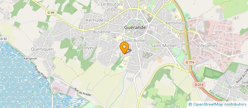 localisation de l'entreprise SCI GAUTIN  GUERANDE