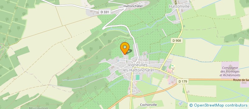localisation de l'entreprise SCI GAUTRON à VIGNEULLES-LES-HATTONCHATEL