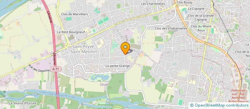 localisation de l'entreprise SCI GAUTRON DUMONT à SAINT-PRYVE-SAINT-MESMIN
