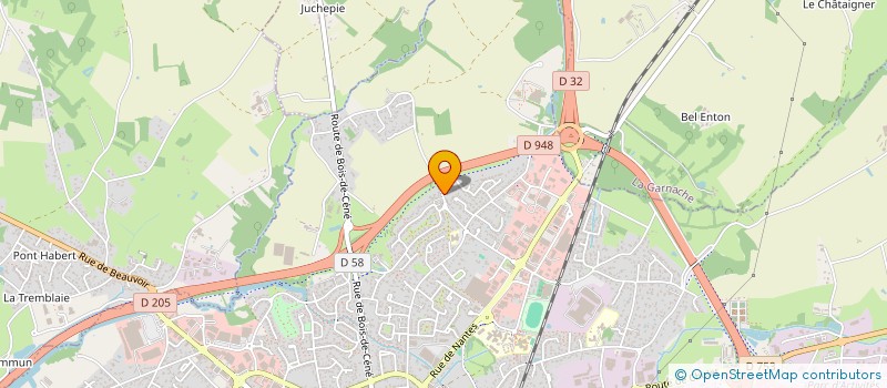 localisation de l'entreprise SCI GAUTRON VF à CHALLANS