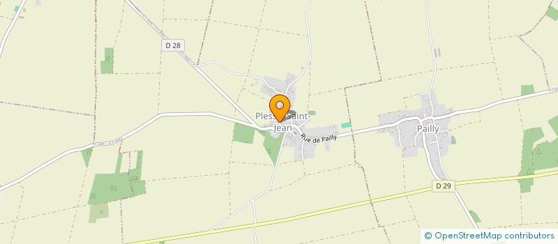 localisation de l'entreprise SCI GAUTROT  PLESSIS-SAINT-JEAN