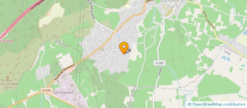 localisation de l'entreprise SCI GAUTTIER  ROCHEFORT-DU-GARD