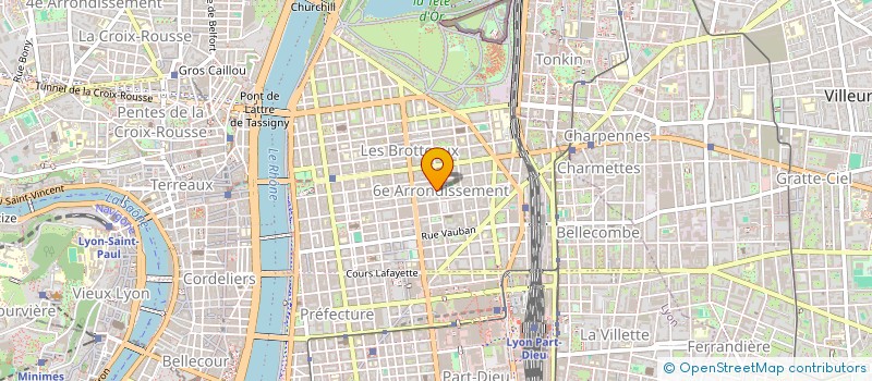 localisation de l'entreprise SCI GAVER  LYON