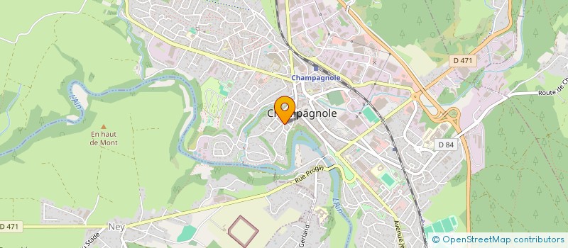 localisation de l'entreprise SCI GAVIDANAL  VALEMPOULIERES