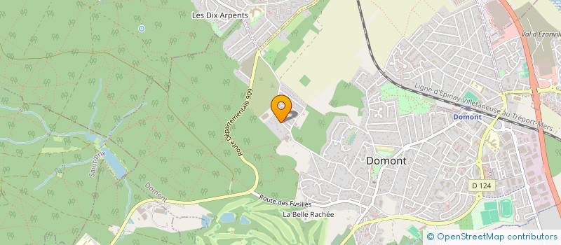 localisation de l'entreprise SCI GAVIE  DOMONT