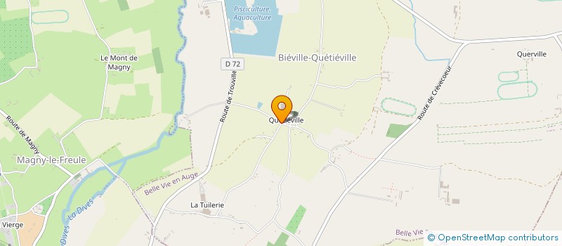 localisation de l'entreprise SCI GAVROCHE  BELLE VIE EN AUGE